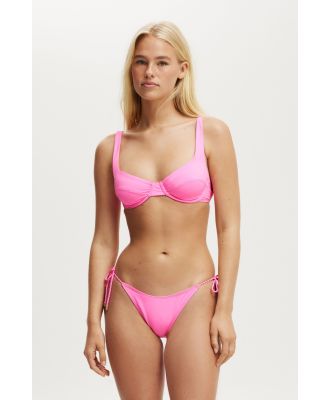 Body - Underwire Balconette Bikini Top - Pink sorbet