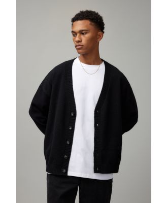 Factorie - Boxy Cardigan - Black