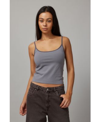 Factorie - Classic Cami - Washed steel/charcoal