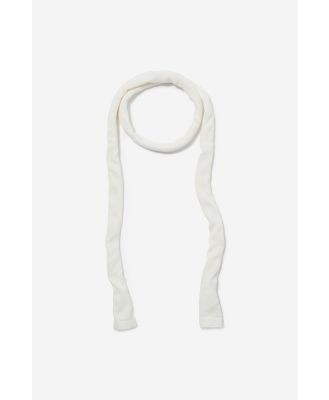 Factorie - Day To Night Knit Scarf - White