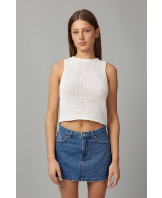 Factorie - Ivy Knit Tank - White