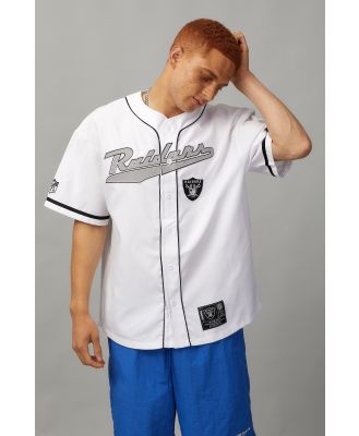 Factorie - Nfl Baseball Shirt - Lcn nfl white/chevy raiders