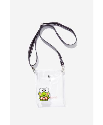 Rubi - Kerokerokeroppi Commuter Cross Body Bag - Lcn san keroppi/black ecru