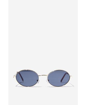 Rubi - Lisa Metal Sunglasses - Black/gold