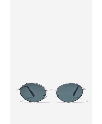 Rubi - Lisa Metal Sunglasses - Green/silver