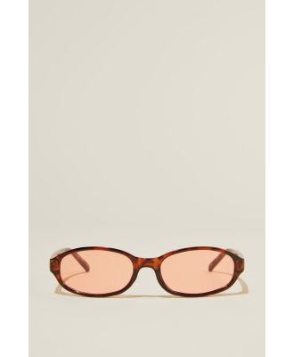 Rubi - Louie Racer Sunglasses - Tort/red