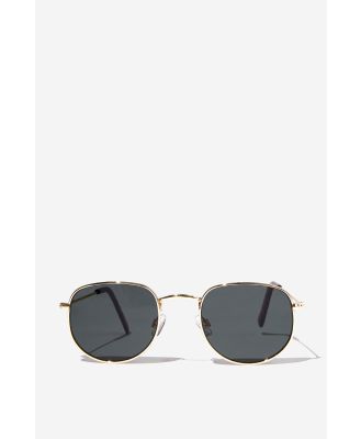 Rubi - Maria Metal Sunglasses - Gold/dark green