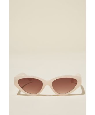 Rubi - Mia Cateye Sunglasses - Ivory