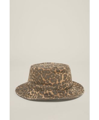 Rubi - Reversible Bianca Bucket Hat - Leopard