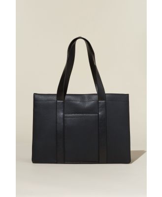 Rubi - The Stand By Tote - Black pebble