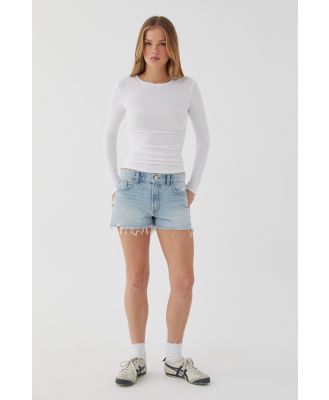 Supré - Boyfriend Denim Short - Maria blue