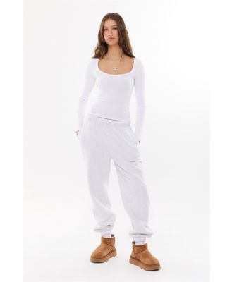 SUPRE - Riri Scoop Neck Long Sleeve Top & 90s Jogger Track Pant Bundle