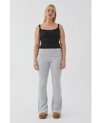 SUPRE - Riri Scoop Neck Tank & Fold Back Flare Pant