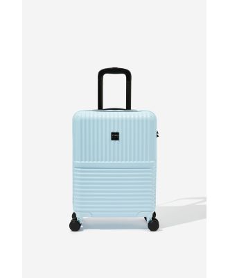 Typo - 20 Inch Carry On Suitcase - Arctic blue