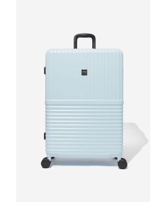 Typo - 28 Inch Large Suitcase - Arctic blue