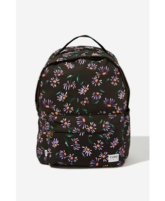 Typo - Alumni Backpack - Daisy crayon / black
