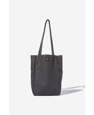 Typo - Art Tote Bag - Washed black