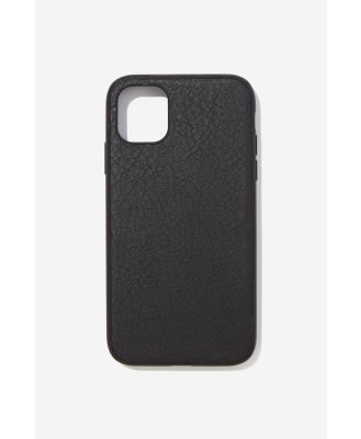 Typo - Buffalo Phone Case Iphone 11 - Solid black