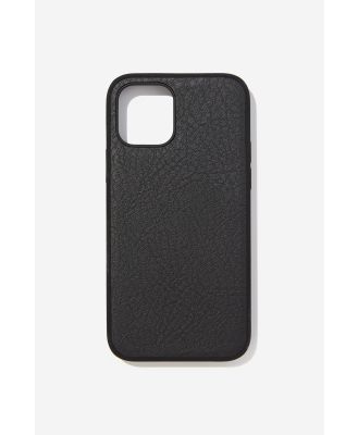 Typo - Buffalo Phone Case Iphone 12 12 Pro - Solid black