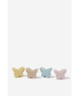 Typo - Ceramic Card Holder 4 Pack - Butterfly