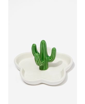 Typo - Ceramic Trinket Tray - Cactus
