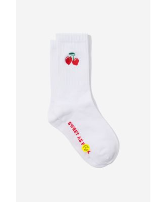 Typo - Cherry Socks - Sweet as emb tube!!