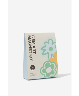 Typo - DIY Gem Art Magnet Kit - Don t be a dick daisy
