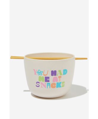 Typo - Feed Me Bowl - You had me at snacks