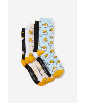 Typo - Gudetama Box of Socks - Lcn san gudetama blue (m/l)