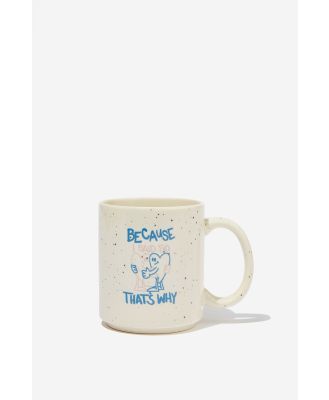 Typo - Limited Edition Mug - Because that's why speckle