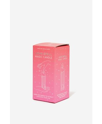Typo - Love Spell Magic Candle - Pink