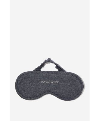 Typo - Off The Grid Eyemask - See you never / grey marle