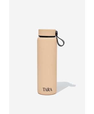 Typo - Personalised On The Move Drink Bottle 500Ml - Latte