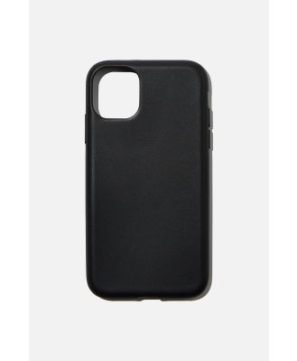 Typo - Recycled Phone Case iPhone 11 - Black