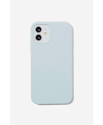 Typo - Recycled Phone Case Iphone 12, 12 Pro - Arctic blue