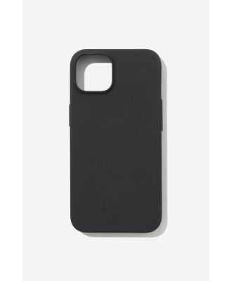 Typo - Slimline Recycled Phone Case Iphone 13/14 - Black