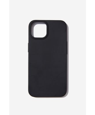 Typo - Slimline Recycled Phone Case Iphone 13 - Black