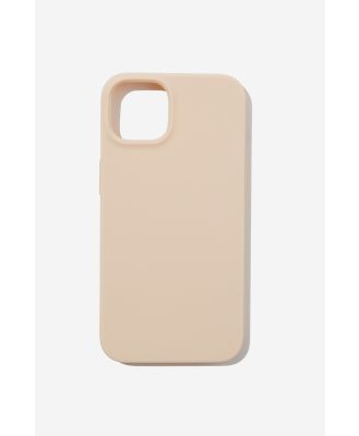 Typo - Slimline Recycled Phone Case Iphone 13 - Latte