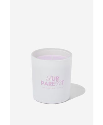 Typo - Tell It Like It Is Candle - Pale lavender fur parent