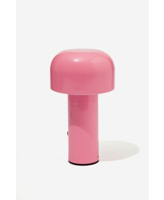Typo - Usb Mushroom Desk Lamp - Powder pink