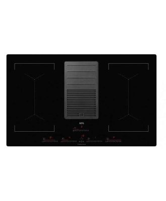 AEG 4 Zone Induction Cooktop with Integrated Hood
