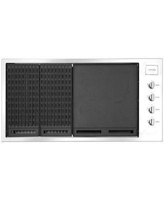 Artusi 4 Burner Built-in Gas BBQ - Stainless Steel