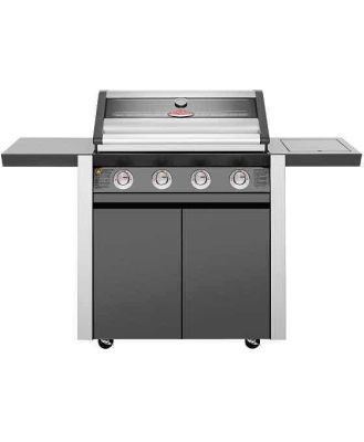 BeefEater 1600 Series Dark BBQ & Trolley with Side Burner - Powder Coated Graphite