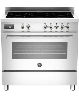 Bertazzoni 90cm Professional Series 5-Zone Induction Cooker - Stainless Steel