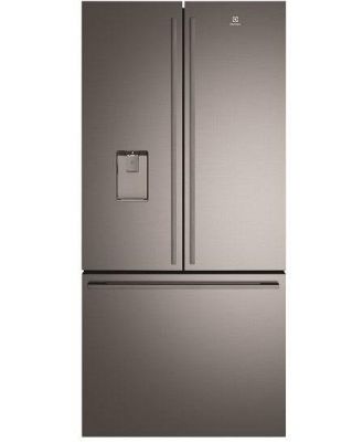 Electrolux 491 Litre French Door Refrigerator -  Dark Stainless Steel