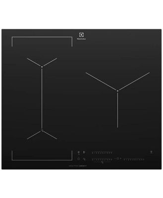 Electrolux 60cm 3 Zone SenseFry Induction Cooktop - Black