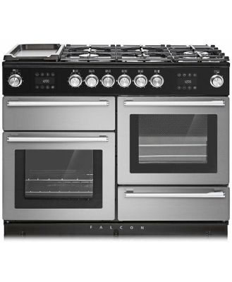 Falcon 110cm Nexus Steam  Freestanding Cooker - Stainless Steel/Chrome