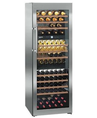 Liebherr 178 Bottle Wine Cabinet - Stainless Steel