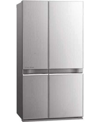 Mitsubishi Electric 580 Litre French Door Fridge - Argent Silver