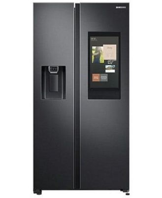 Samsung 616 Litre Family Hub Side by Side Refrigerator - Black